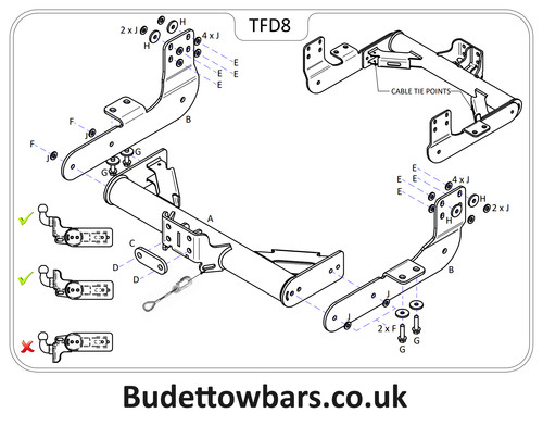 Ford transit towbar - mk, 8