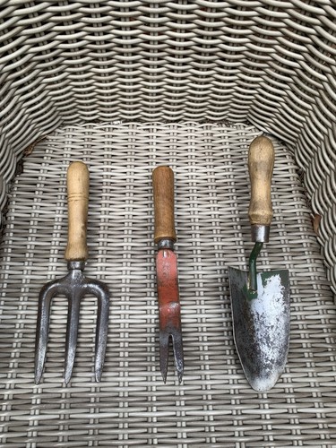 Vintage set garden hand - 3,