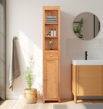 Tall Bathroom Cabinet, Wooden