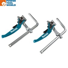 Makita 199826-6 Quick Release Guide Rail Clamps Set x2 Pcs