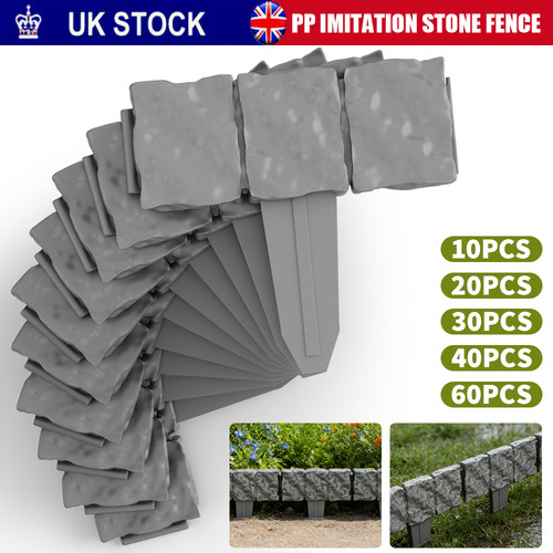 60pcs cobbled stone effect - 10-60pcs,