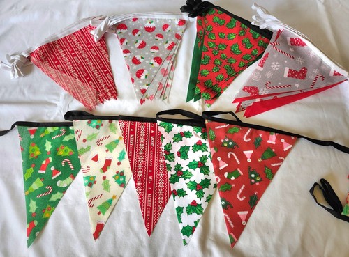 Christmas bunting 50ft mixed - bunting,