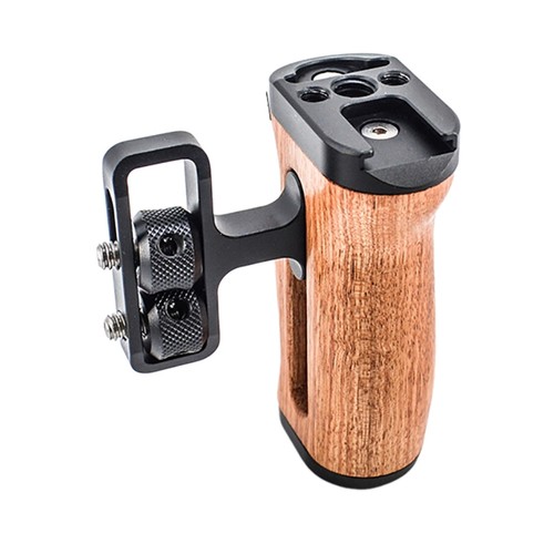 Camera side handle grip for - side,
