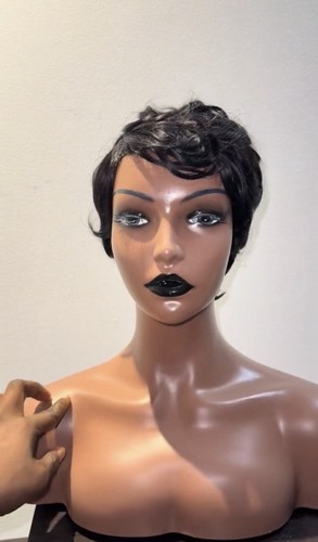 Beautiful black short - short, pixie