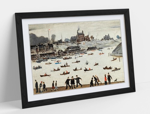 Lowry crime lake framed - ls, lowry,