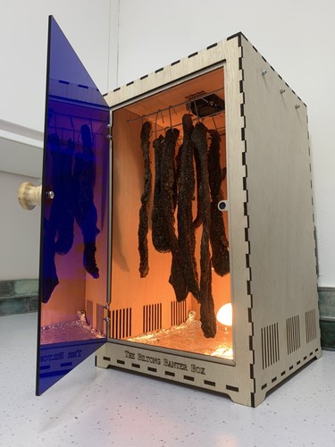 Biltong box fan lamp - box,, &