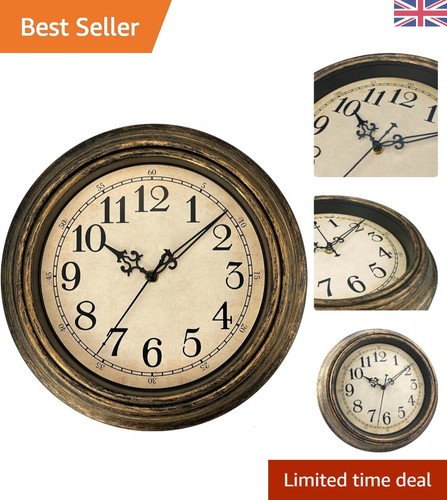 Extra large retro wall - retro, clock