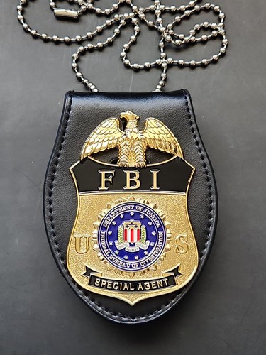Fbi replica metal - fbi, badge
