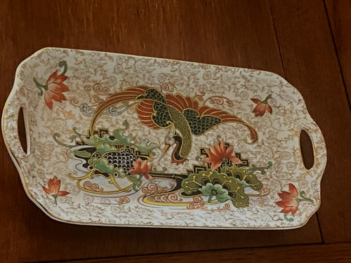 Antique phoenix ware sandwich - antique,