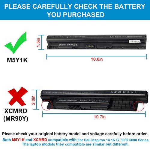Laptop battery for dell - battery,