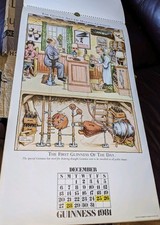 1981 Guinness Calendar - same