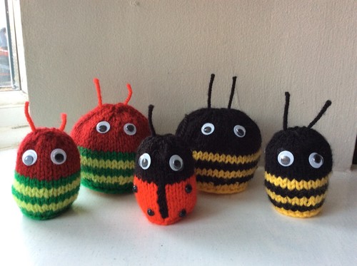 Easter bugs knitting pattern - ,