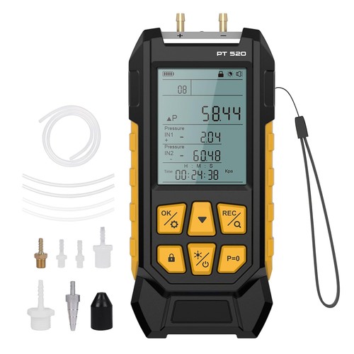 Pt520 digital manometer - pt520,
