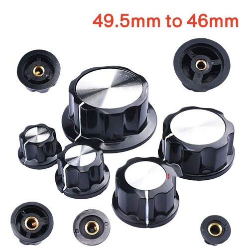 Black control knobs - control, gumwood