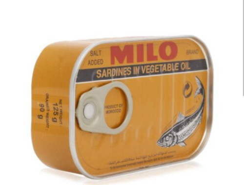 Milo sardines oil - sardines, from
