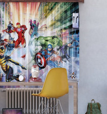 Avengers window CURTAINS