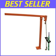 Easy-to-Use Fence Post Puller with Lifting Chain