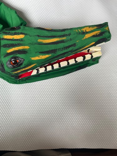 Crocodile for punch and - punch,
