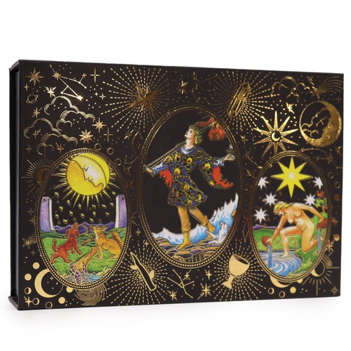 Gold foil tarot card gift - tarot,
