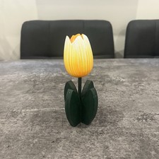 Wooden Single Tulip Bud Flower