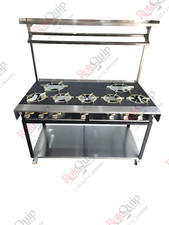 7 burner Indian cooker Commercial cooker Range cooker flat plate gas cooker NEW
