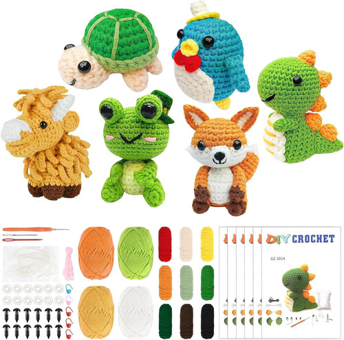 Pcs crochet kit for - 6,