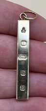 9ct Gold Ingot Pendant 10.12