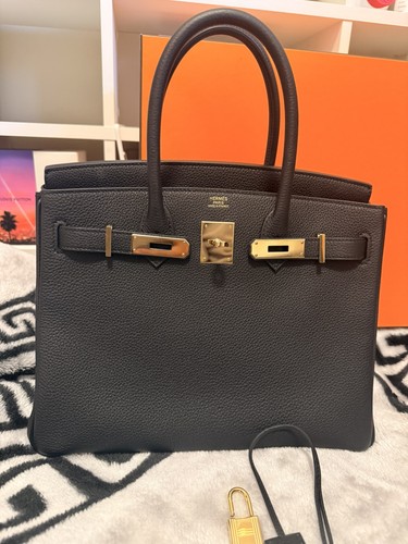 Hermès birkin black - hermÈs, 30