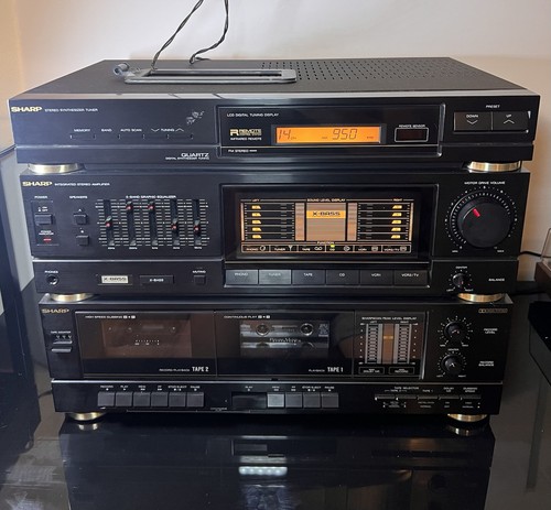 Vintage sharp stereo - sharp,