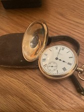 9ct Gold Antique Waltham Half