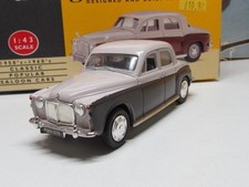 LLEDO VANGUARDS - ROVER P4 - BEIGE/BROWN - 1:43 SCALE MODEL CAR VA19001