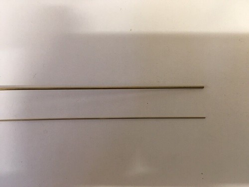 Metre length brass wire - brass,