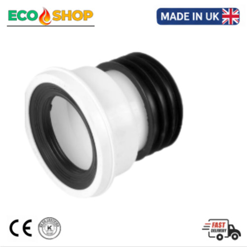 110mm straight pan - straight, connector