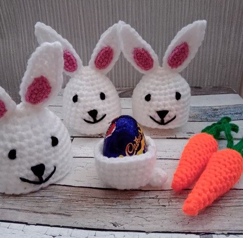 Easter bunny egg - cosy, for