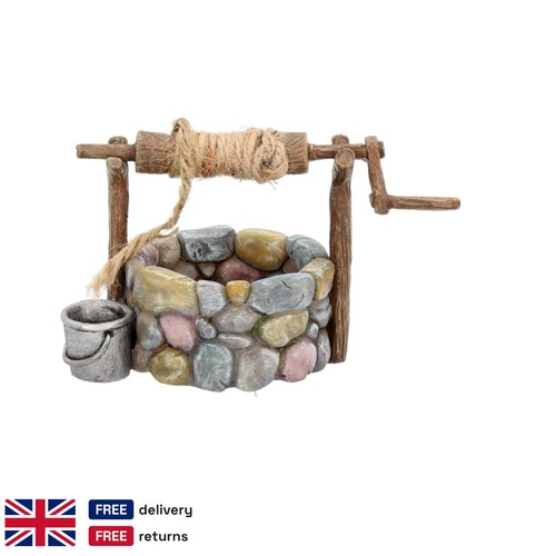 Fairy garden wishing well - garden,