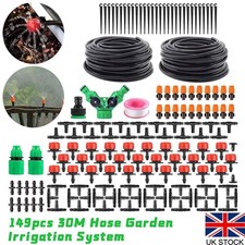 149Pcs Drip Irrigation Kit 30M