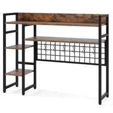 Desk Shelf w/Storage Grid
