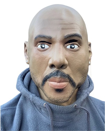 Realistic black man - man, model
