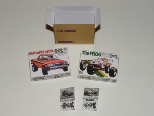 Miniature frog and subaru - frog,