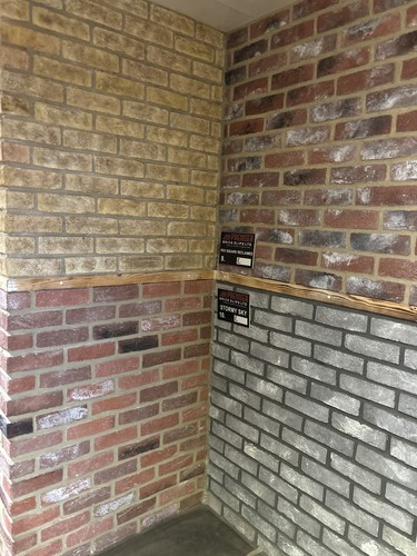 Camden multi brick slips wall - camden,