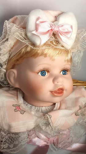 Porcelain doll baby - "baby, girl"