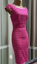 Fenn Wright Manson Women's Pink Angel Rose Dress Floral Lace Size 12 RRP £189