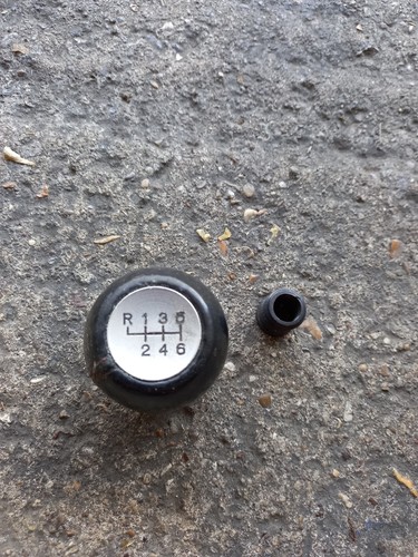 Leather gear knob - leather, for