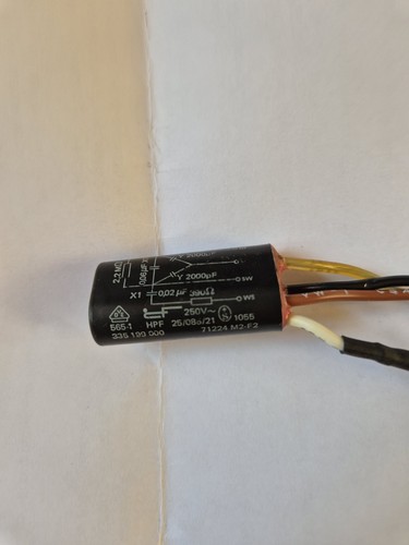 Bernina motor capacitor - bernina,