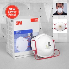 3M 8833 FFP3 Reusable Dust