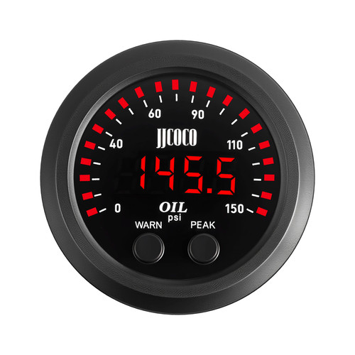 Oil pressure gauge digital - oil,