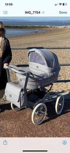 Bebecar stylo pram grey - stylo,
