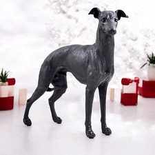 Bronze Effect Greyhound Statue Dog Sculpture Pet Gift Ornament Canine Home Decor
