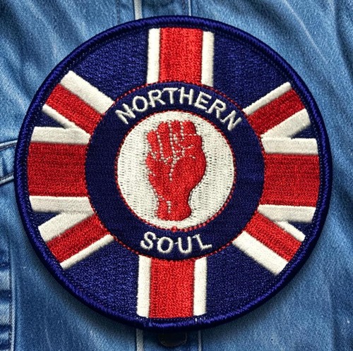 Northern soul iron patch - northern,