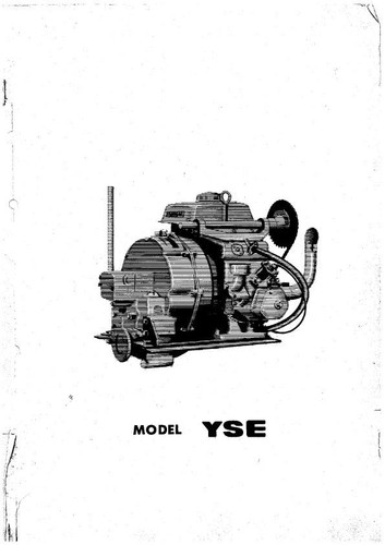Yanmar yse series - series, parts